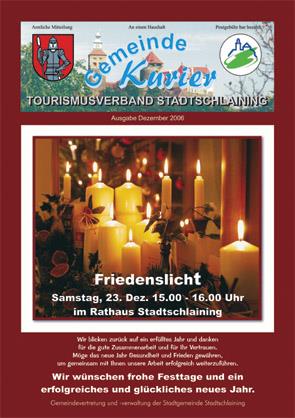 Gemeinde-Kurier Dezember 2006