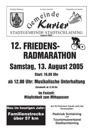 Gemeinde-Kurier August 2005