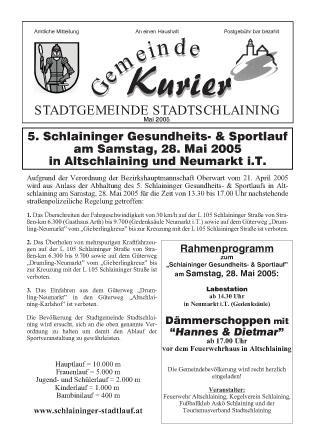 Gemeinde-Kurier Mai/2 2005