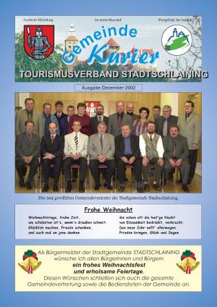 Gemeinde-Kurier Dezember 2002