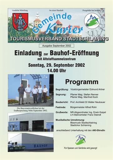 Gemeinde-Kurier September 2002