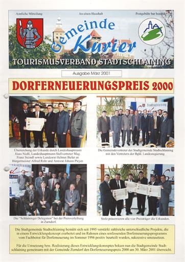 Gemeinde-Kurier März 2001