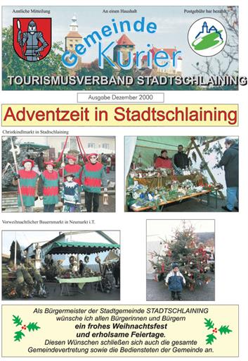 Gemeinde-Zeitung Dezember 2000