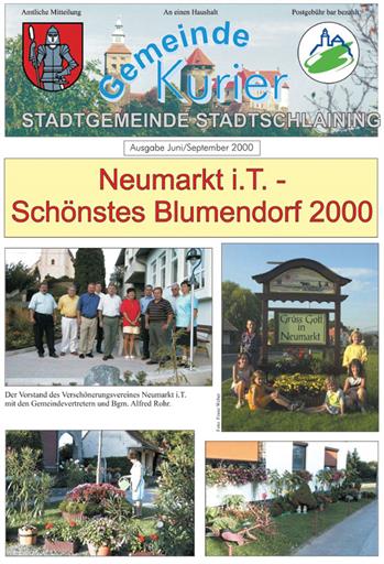 Gemeinde-Kurier Juni/September 2000